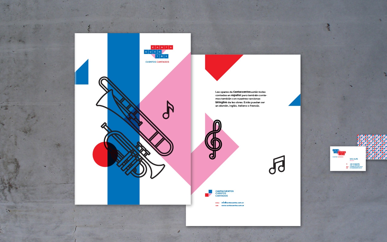 Diseño de marca e identidad visual para Cantacuentos.