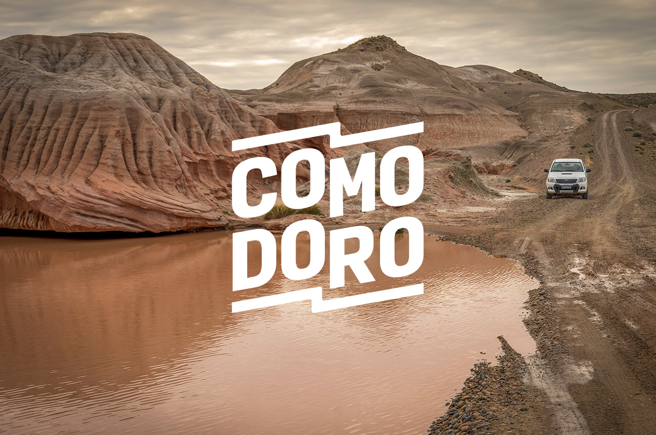 Diseño marca destino Comodoro Rivadavia - logotipo
