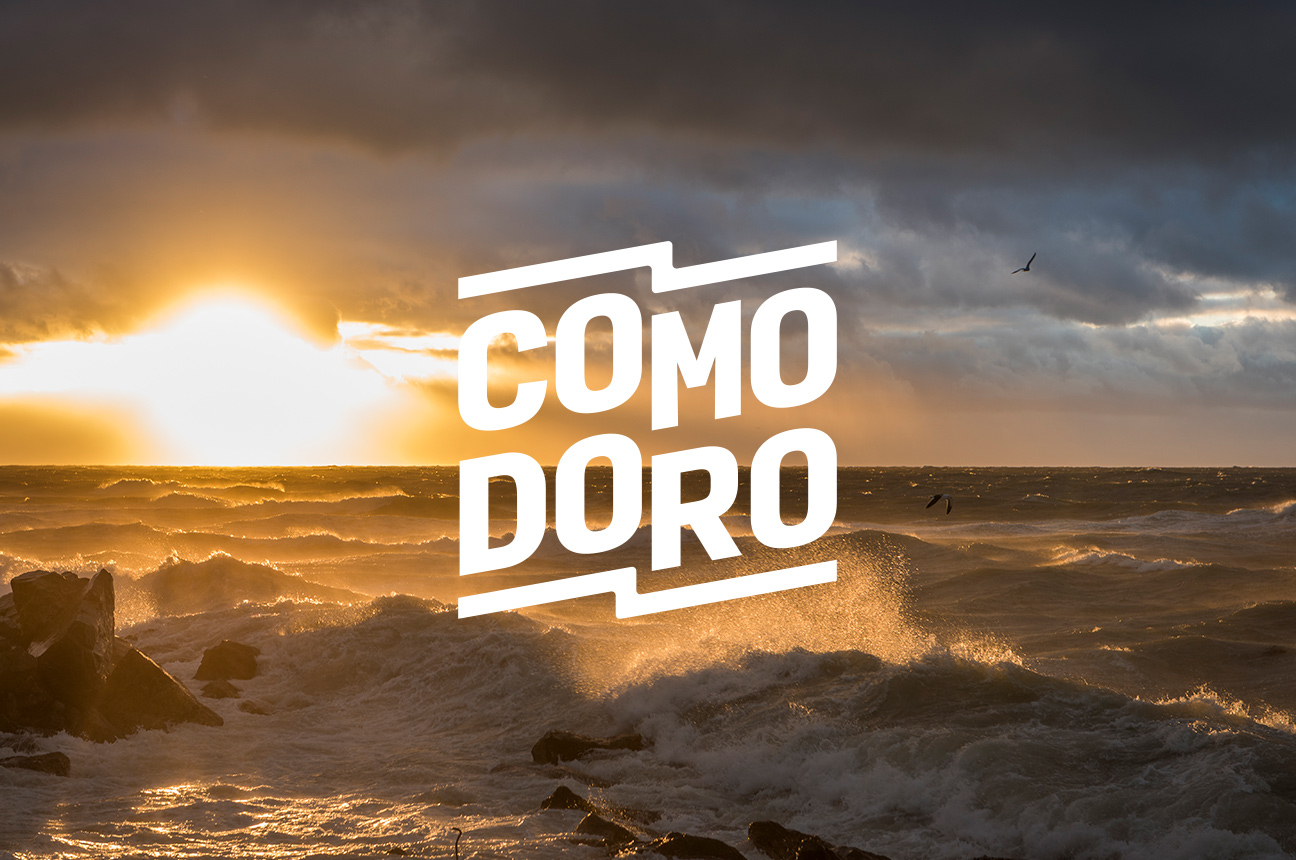 Diseño marca destino Comodoro Rivadavia - logotipo