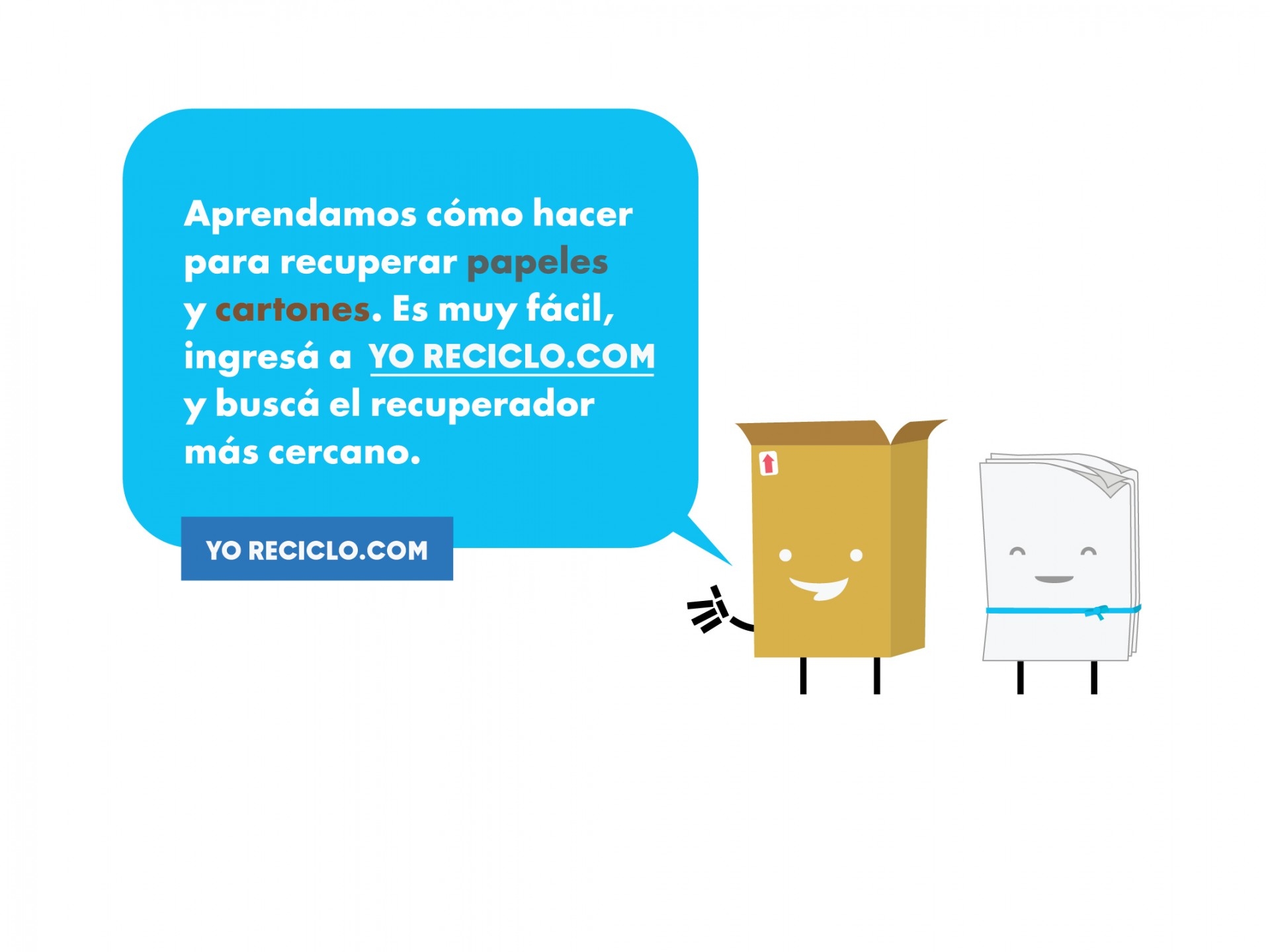 Diseño de Avatares. Diseño de identidad visual para Yo Reciclo.