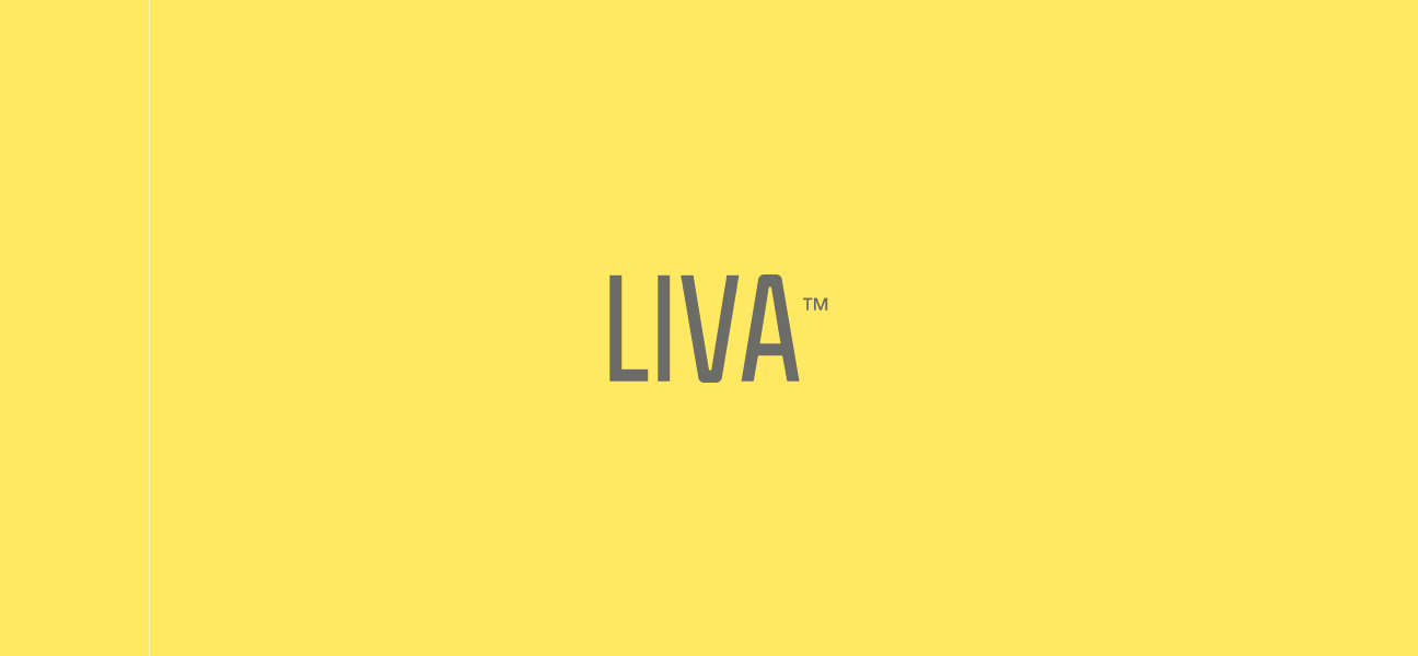 Rediseño integral de marca. LIVA. Diseño de sistema de identidad visual.