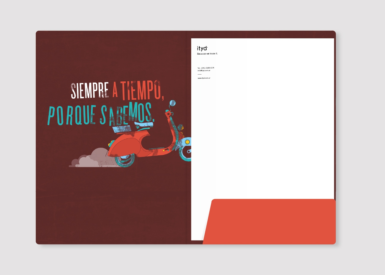 Reidseño de identidad corporativa para Ityd - Gorricho - Diseño de marcas.