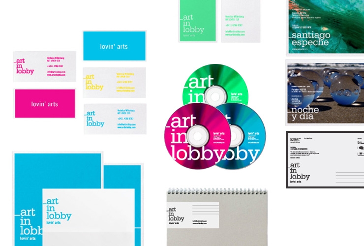 Diseño de identidad visual para Art in Lobby - Gorricho - diseño de marcas
