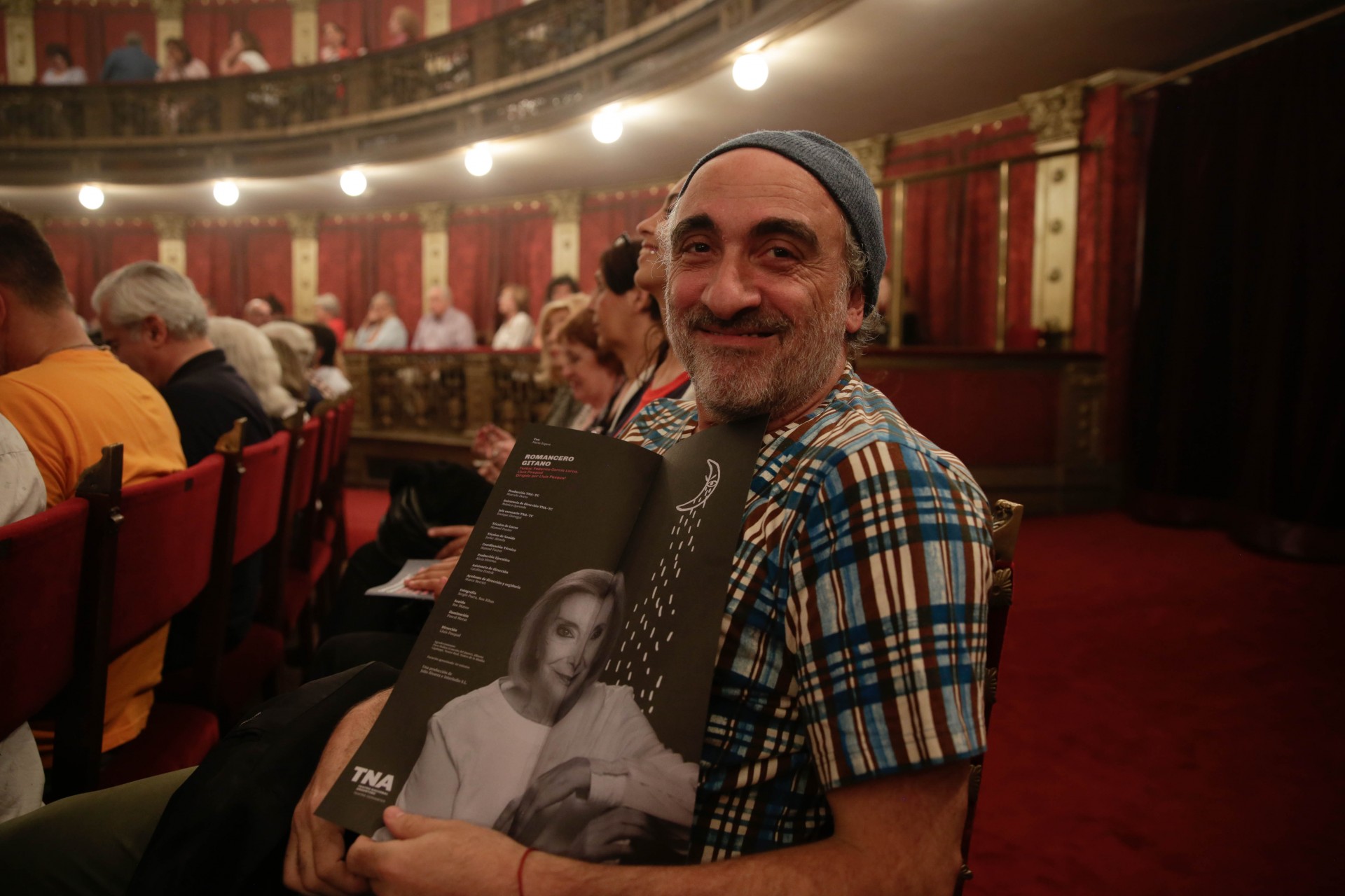 Diseño de afiches Teatro Nacional Argentino - Teatro Cervantes - Romancero Gitano
