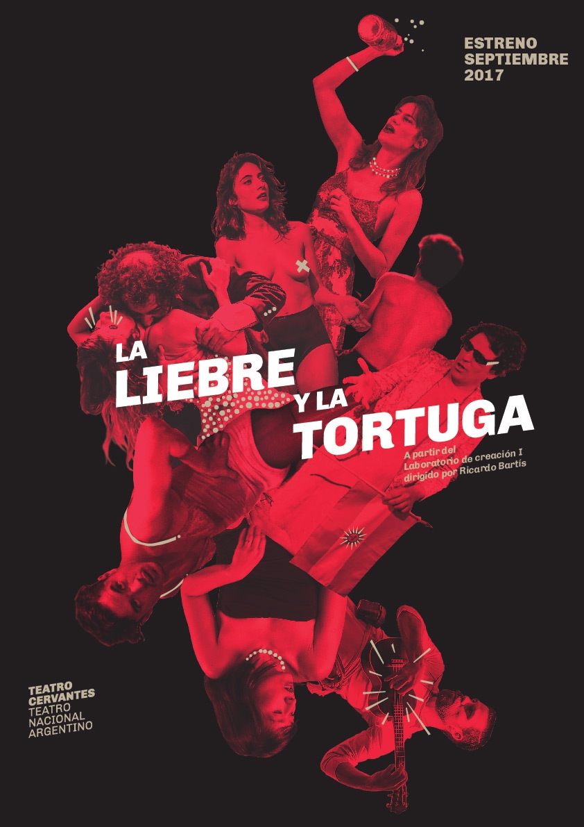 Diseño de afiches para el Teatro Nacional Argentino - Teatro Cervantes