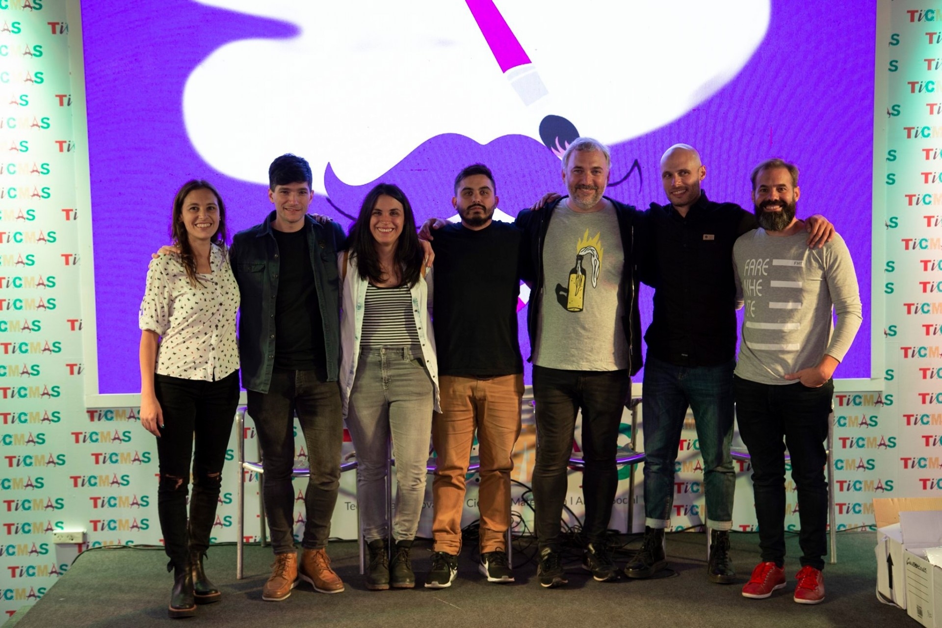 Conversaciones sobre diseño y creatividad. Feria del libro de Buenos Aires.