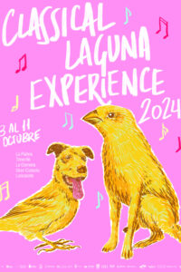 2024. Diseño de afiche para Classical Laguna Eperience. Islas Canarias, España.