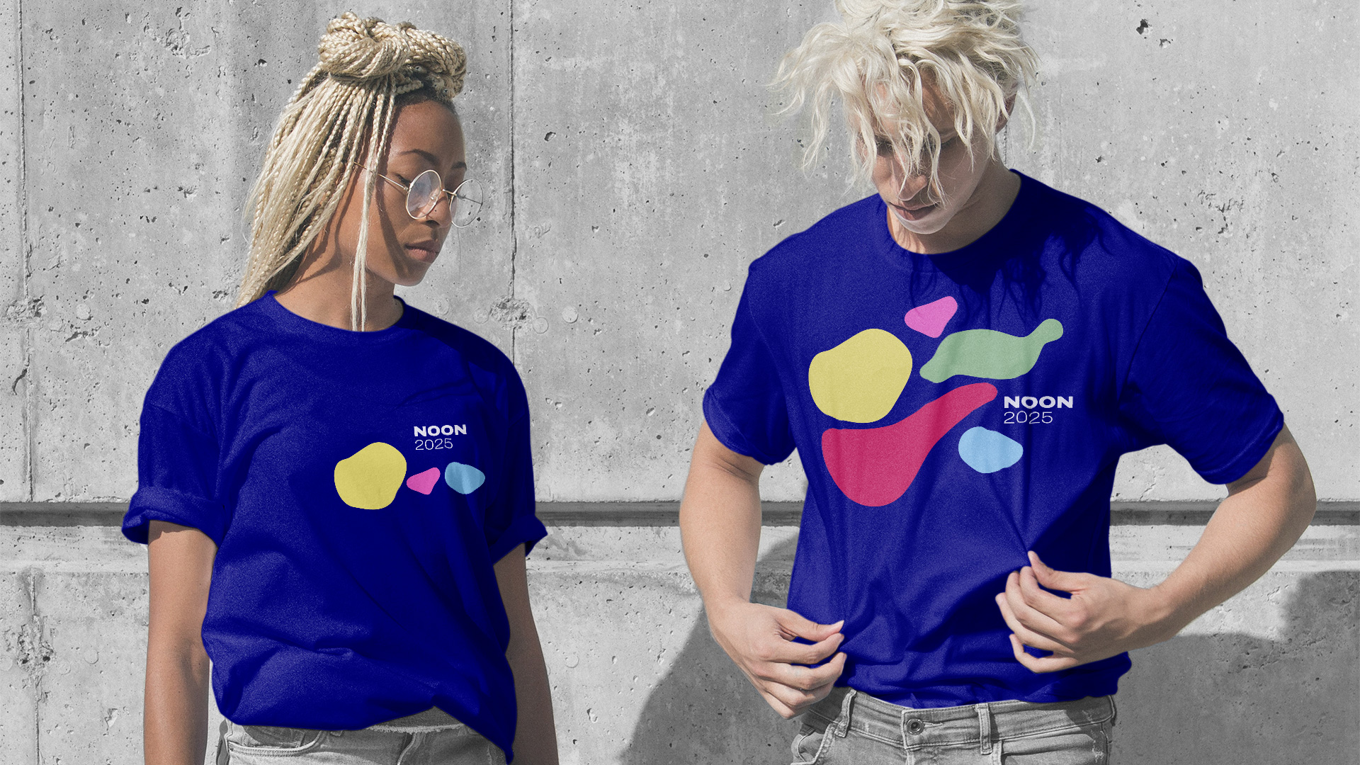 Diseño de identidad Festival NOON Canarias