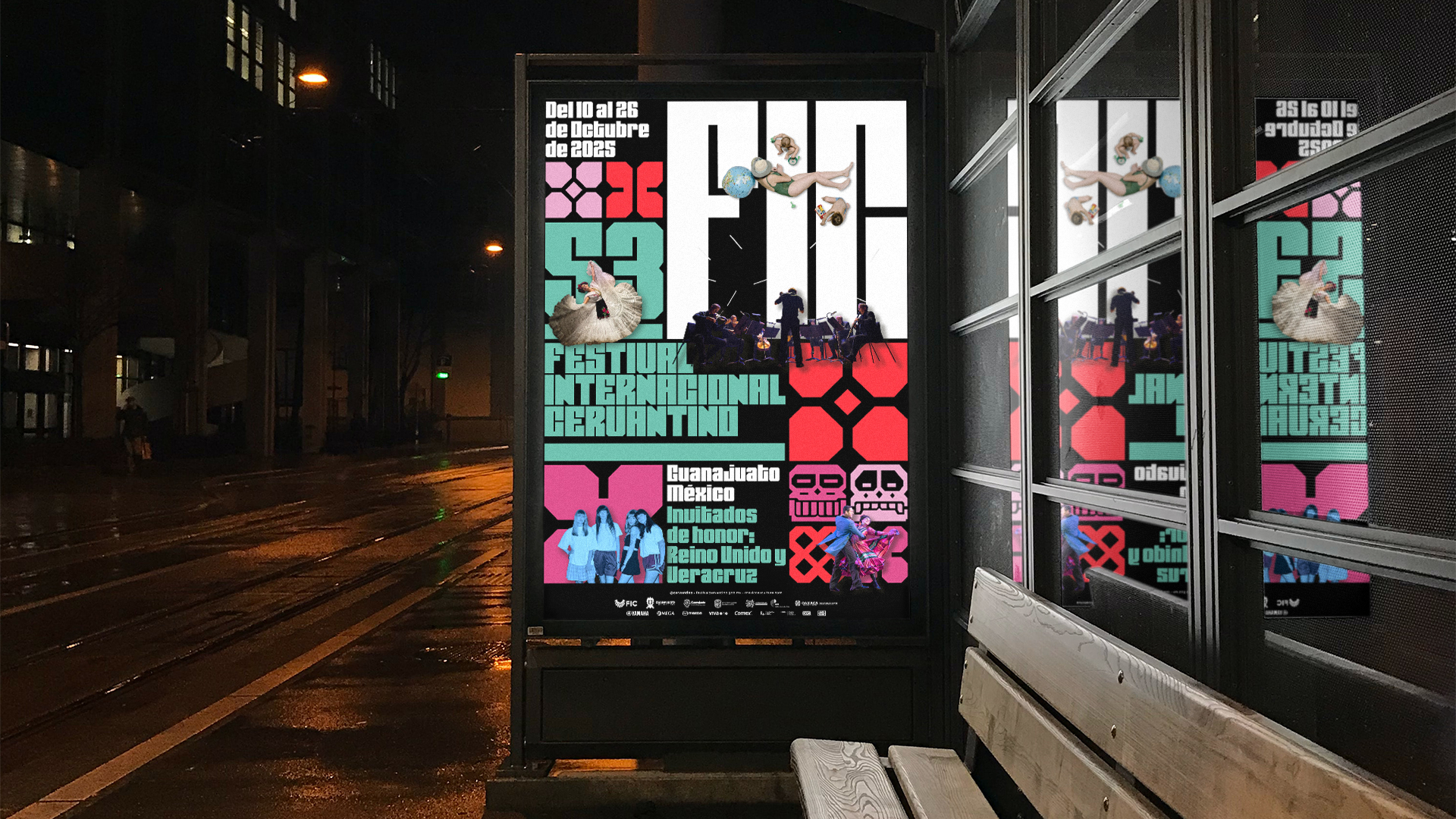 Rediseño de identidad Festival Internacional Cervantino - Guanajuato México