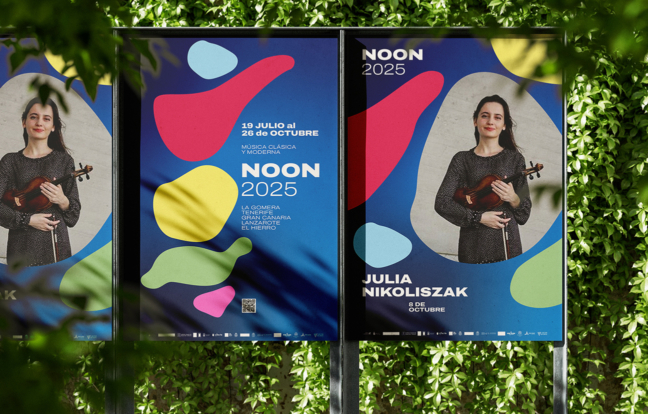 Diseño de identidad Festival NOON